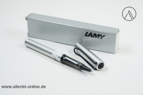 LAMY AL-star 325 | Tintenroller | Rollerball | Silber mit schwarzem Clip | Neu/unbenutzt