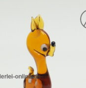 Buntes Glastier | Reh - Bambi | Vintage Miniatur Glasfigur | Glaskunst Skulptur Kopf