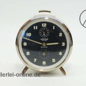 Junghans TRIVOX Silentic Wecker | Vintage Mechanische Uhr | Reisewecker