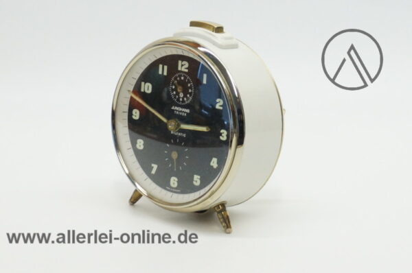 Junghans TRIVOX Silentic Wecker | Vintage Mechanische Uhr | Reisewecker - Made in Germany