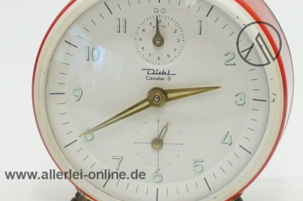 Diehl Cavalier Wecker | Vintage Mechanische Uhr | Reisewecker Analog