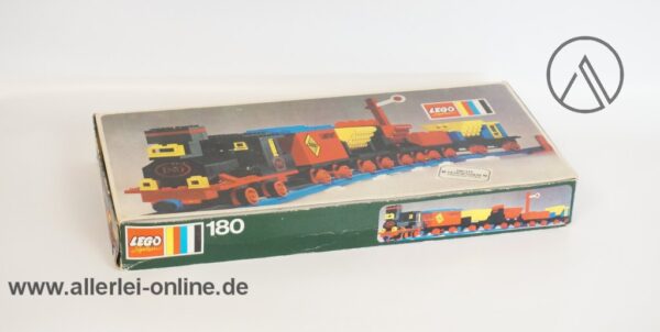 LEGO® 180 Eisenbahn 4.5V | LEGO® 180 Startpackung - Start-Set | Dampflok mit 5 Wagen