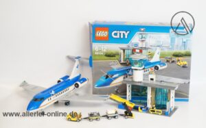 LEGO® City 60104 | LEGO® Flughafen Passagierflugzeug mit Airport Abfertigungshalle