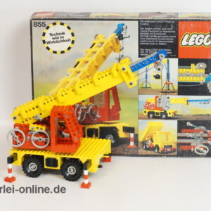 LEGO® 855 Mobile Crane | LEGO® Technic 855 Kranwagen mit Originalkarton | Vintage 70er Jahre