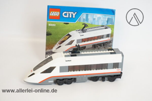 LEGO® City 60051 | LEGO® RC-Eisenbahn Start-Set | ICE-Hochgeschwindigkeitszug