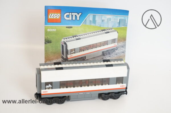 LEGO® City 60051 | LEGO® RC-Eisenbahn Startpackung | ICE Mittelwagen