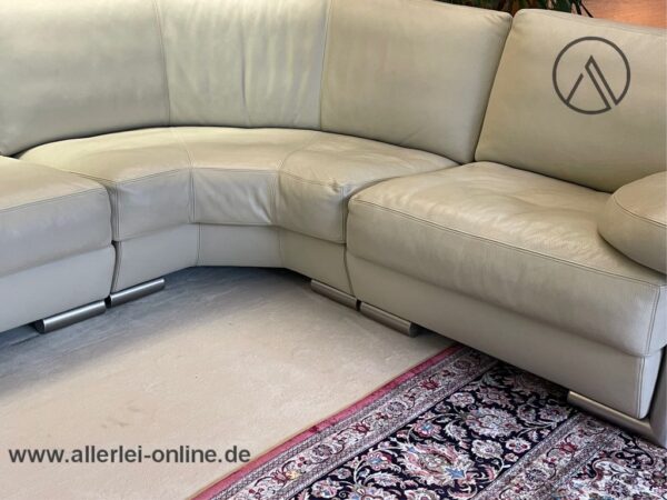 Artanova Medea Schweiz Ecksofa Garnitur | Leder-Couch