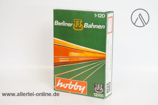 Berliner TT Bahnen | BTTB 01978 Zweizug-Set | LVT Schienenbus und Dampflok BR 81 | 12mm | 1:120