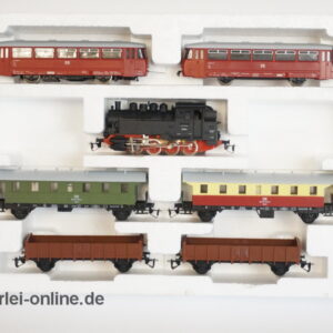 Berliner TT Bahnen | BTTB 01978 Zug-Set | Schienenbus und Dampflok BR 81 mit Wagen | 12mm | 1:120 mit OVP