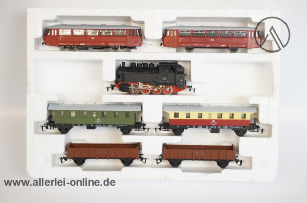 Berliner TT Bahnen | BTTB 01978 Zug-Set | Schienenbus und Dampflok BR 81 mit Wagen | 12mm | 1:120 mit OVP