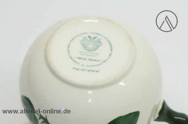 Villeroy & Boch | V & B | Wildrose | Milchkanne Sahnekännchen Stempel