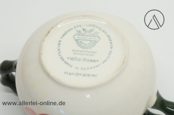 Villeroy & Boch | V & B | Wildrose | Zuckerdose Deckeldose Stempel