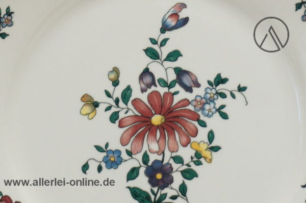 Villeroy & Boch | Alt Strassburg | Kuchenteller Dessertteller | altes Modell Blume