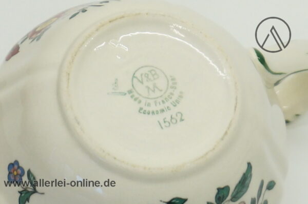 Villeroy & Boch | Alt Strassburg | Milchkännchen - Sahnekännchen | altes Modell Stempel