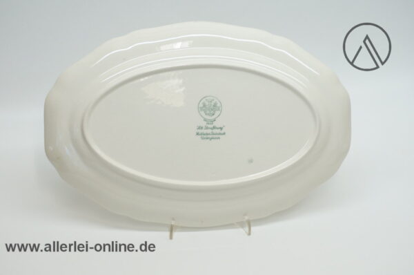 Villeroy & Boch | Alt Strassburg | Servierplatte Ovale Platte | altes Modell Unten