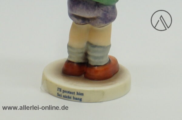 Goebel Junge mit Lamm | Hummelfigur Sei nicht bang | Hummel Figur Nr. 483 unten