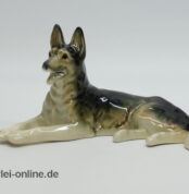 Cortendorf | Alt Deutscher Schäferhund | liegend | Form 2205 | Vintage 50-60er Jahre