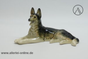 Cortendorf | Alt Deutscher Schäferhund | liegend | Form 2205 | Vintage 50-60er Jahre