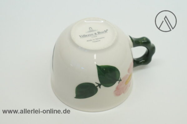 Villeroy & Boch | V & B | Wildrose | Kaffeetasse Tasse unten