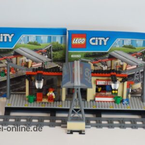 LEGO® City 60050 | LEGO® Bahnhof | Railway Station mit Original Bauanleitung