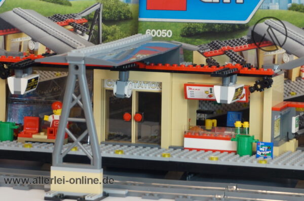 LEGO® City 60050 | LEGO® Bahnhof - Bahnsteig | Railway Station mit Bauanleitung