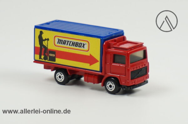 Matchbox VOLVO Container Truck - Matchbox Container Transport 1981