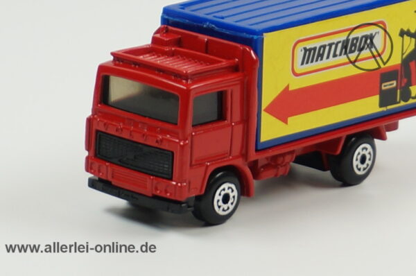 Matchbox VOLVO Container Truck - Vintage Matchbox Container Transport