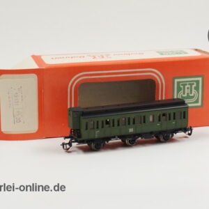 Berliner TT Bahnen 13131 | BTTB 3-Achs Abteilwagen mit Bremserhaus | 12mm | 1:120