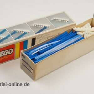 LEGO® 151 | LEGO® Eisenbahn Schienen | blaue gebogene Gleise + Schwellen mit Original Karton