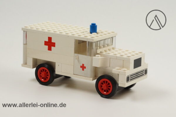LEGO® 373 | Ambulance | Rotkreuz Krankenwagen mit Original Bauanleitung