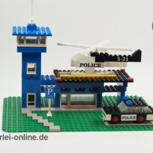 LEGO® 354 Polizeistation | Police Heliport mit Original Bauanleitung | Vintage 60-70er Jahre