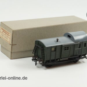 Fleischmann H0 | 1466 Güterzug-Begleitwagen | Packwagen 1954 Pwg mit Originalkarton