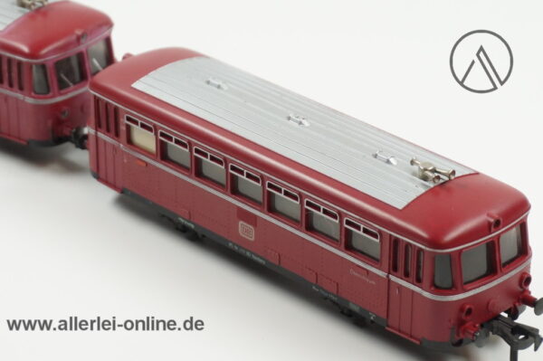 Vintage Fleischmann H0 | Schienenbus mit Beiwagen | Triebwagen VT 98 9732 mit Beiwagen VS 98 279