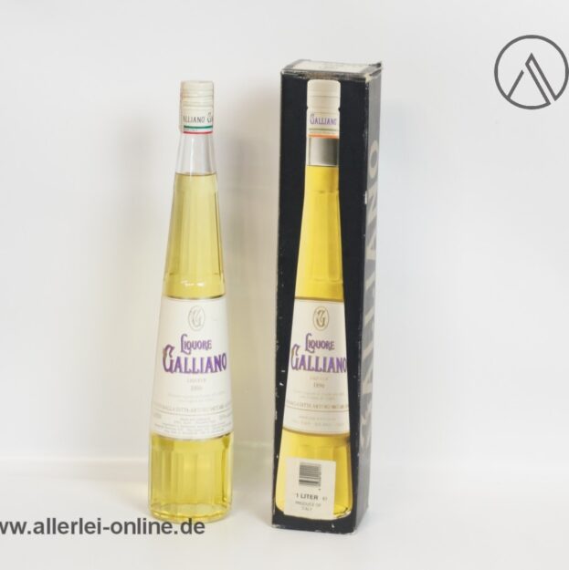 Vintage Liquore Galliano Likör | 35% alc - 1.0 Liter Flasche mit Original Karton