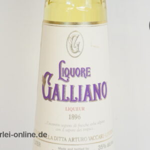 Vintage Liquore Galliano Liqueur Likör | 35% alc - 1 l Flasche mit Original Karton