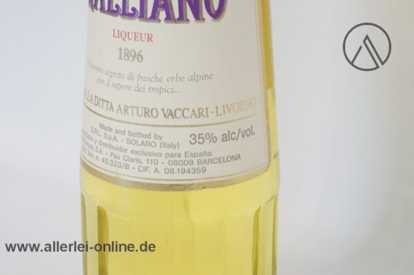 Vintage Liquore Galliano | 35% alc - 1L Bottle with Box