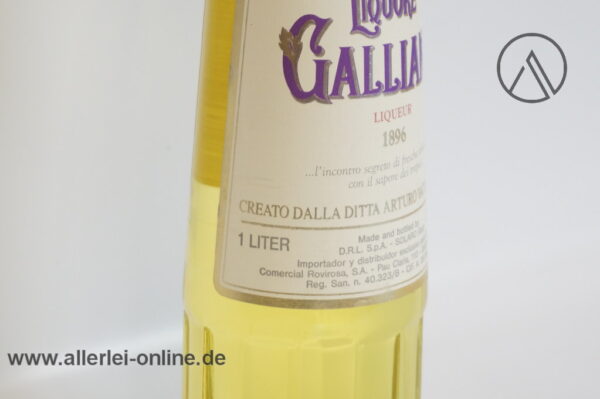 Liquore Galliano Liqueur | 35% alc - Vintage 1L Maxi Bottle with Box