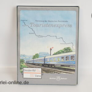 Berliner TT Bahnen | BTTB 1160 | Dampflok BR 23-1056 | Touristenexpress Zug-Set | 12mm | 1:120