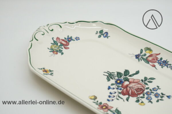 Villeroy & Boch | Alt Strassburg | Königskuchenplatte Kuchenplatte | altes Modell oben nah