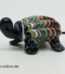 Buntes Glastier | Schildkröte | Vintage Miniatur Glasfigur | Glaskunst Skulptur