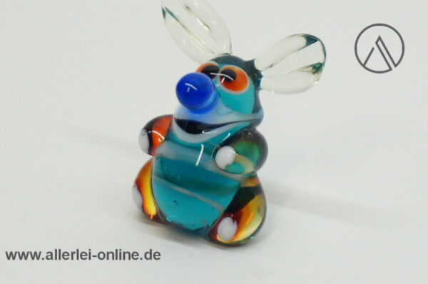 Buntes Glastier | Koalabär | Vintage Miniatur Glasfigur | Glaskunst Skulptur seite