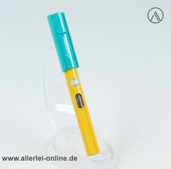 Pelikan P61-L Pelikano Schulfüller | Vintage Füllfederhalter | gelb/türkis