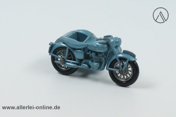 Matchbox No. 4 Triumph T110 | Motorrad mit Beiwagen | Matchbox Motorcycle Lesney England