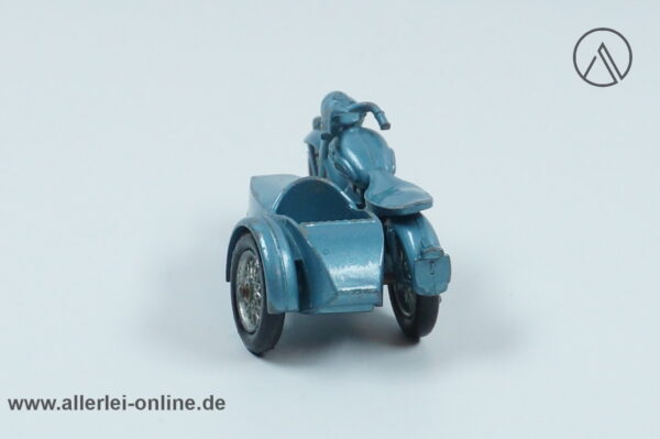 Matchbox No. 4 Triumph T110 Motorcycle with Sidecar | Motorrad mit Beiwagen | Matchbox Lesney England