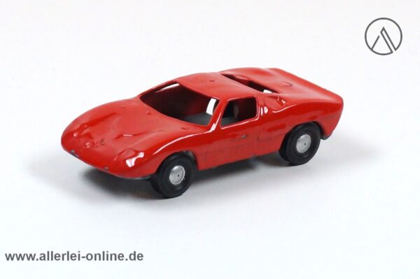 Marx Toys Hong Kong | Ford GT Modell Vintage Racing Car - rot