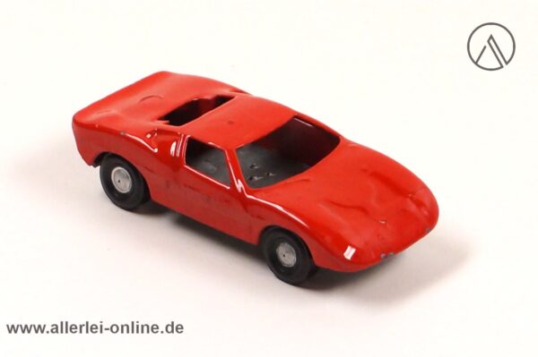 Marx Toys Hong Kong | Ford GT | Vintage Racing Car - rot