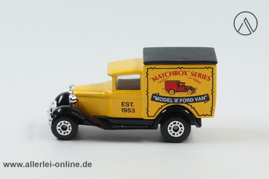 Matchbox MB38 | Model A Ford Van | Matchbox Series 1979