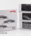 Märklin H0 | 48742 Vom Erz zum Stahl Schwerlastwagen-Set 3-tlg. mit Stahlbrammen | Bauart SSy 45 mit Bremserbühne