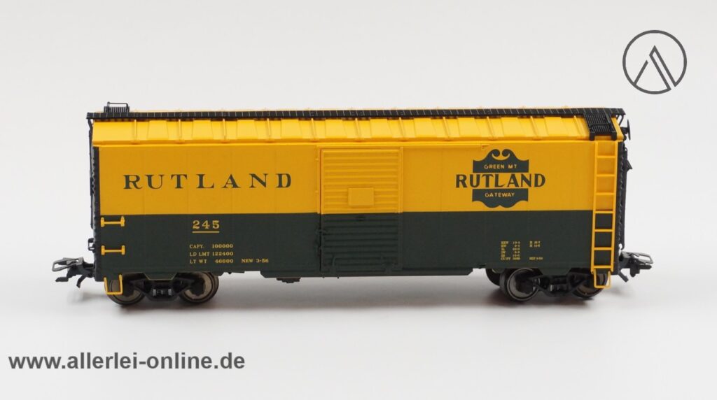Märklin Spur H0 | US Boxcar RUTLAND 245 | Gedeckter 4-Achs Güterwagen