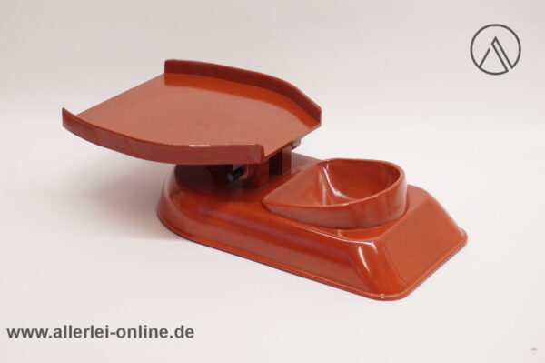 Helit Bakelit Zahlteller | Bakelit-Kipp-Zahlteller | Rot / Bordeaux | Vintage Bakelit helit 83619